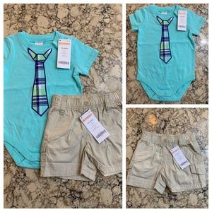 Gymboree Boy's Two Piece Set, Size 3-6 mos., NWT